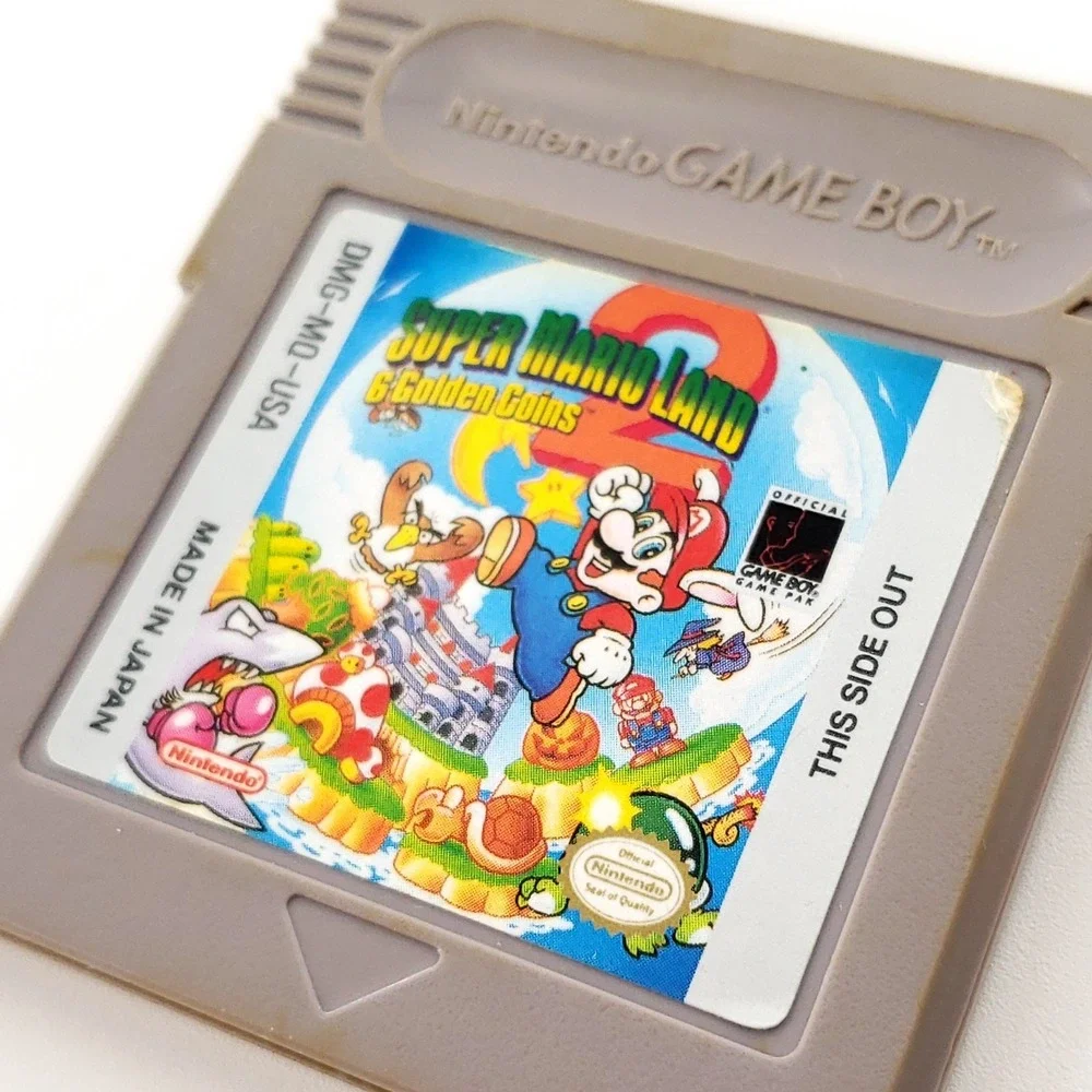 Super Mario Land 2: 6 Golden Coins (Nintendo Game Boy) Authentic New Battery